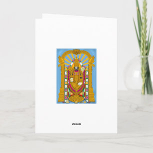Tirupati Balaji Greeting Card, Home Decor & Wall D Card