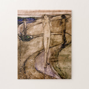 'Tis a Long Path Which Wonders to Desire Jigsaw Puzzle