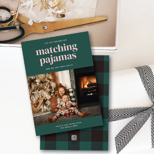 'Tis Cute Matching Pyjamas Season One Photo Card