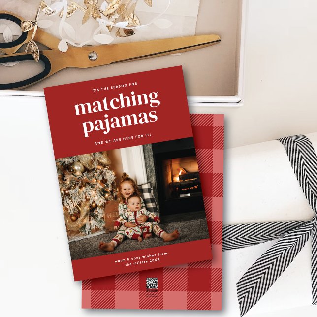 'Tis Cute Matching Pyjamas Season One Photo Card (Creator Uploaded)