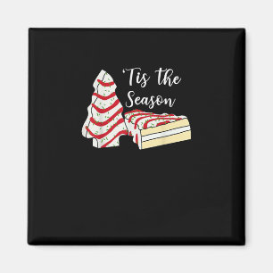 Tis Season Christmas Tree Costume Funny Graphic Magnet