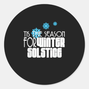 Tis Season For Funny Tamales Classic Round Sticker