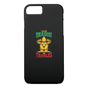 Tis Season For Tamales Mexican Christmas Holiday Case-Mate iPhone Case