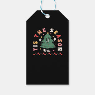 Tis Season Retro Halloween Spooky Season Fall Gift Tags