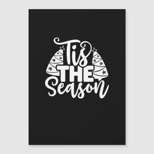 Tis Season To Careful - Retro Vintage Style (Front)