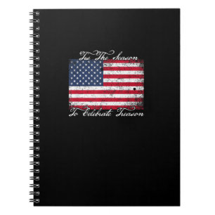Tis Season To Celebrate Treason Funny 4th Of Women Notebook