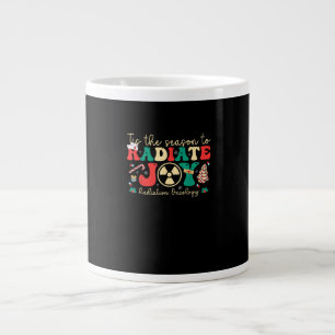Tis Season To Joy Radiation Oncology Christmas Large Coffee Mug