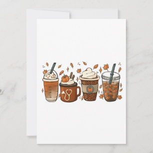 Tis the Latte Season Pumpkin Spice Coffee Autumn Announcement