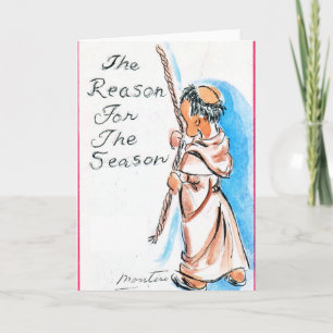 'Tis the Reason for the Season" Christmas Card