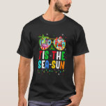 Tis The Sea Sun Santa Beach Summer Christmas In Ju T-Shirt<br><div class="desc">Tis The Sea Sun Santa Beach Summer Christmas In July Summer</div>
