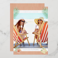 'Tis The Sea-sun Tropical Beach Summer Christmas