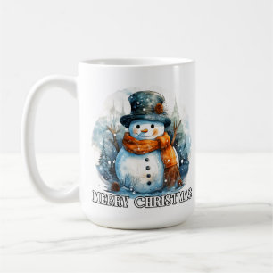 'Tis the Season Adorable Little Snowman Coffee Mug