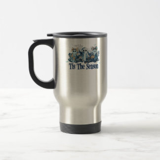 Tis The Season Boo Couquette Halloween Spooky Seas Travel Mug