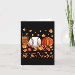 Tis The Season Bysebyll Pumpkin Autumn Fall Thanks Card