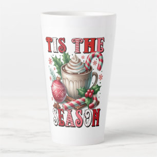 ’Tis the Season – Candy Cane Cocoa & Holiday Cheer Latte Mug