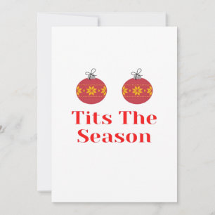 Tis The Season Casual Simple Holiday Card