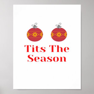 Tis The Season Casual Simple Poster