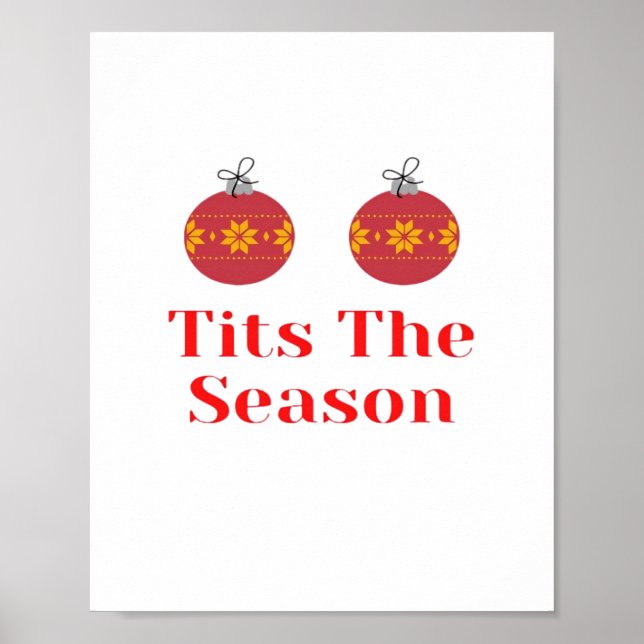 Tis The Season Casual Simple Poster (Front)