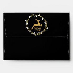 Tis the Season Christmas Holiday Envelope