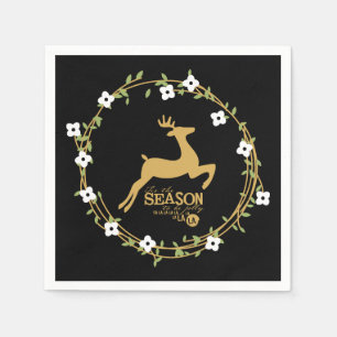 Tis the Season Christmas Paper Napkins