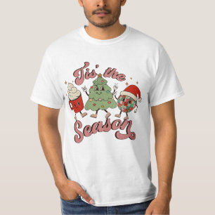 Tis The Season Christmas, Retro Christmas, Xmas Sw T-Shirt