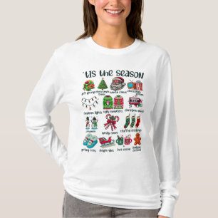 Tis the Season Christmas Retro T-Shirt