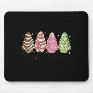 Tis' The Season Christmas Tree Cakes Xmas Pajamas  Mouse Pad