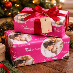 Tis The Season Christmas Wrapping Paper Elegant 