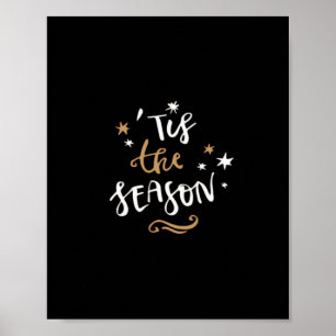 Tis The Season Classic Aesthetic Style Poster