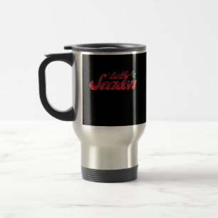 Tis The Season Classic & Basic Design Travel Mug