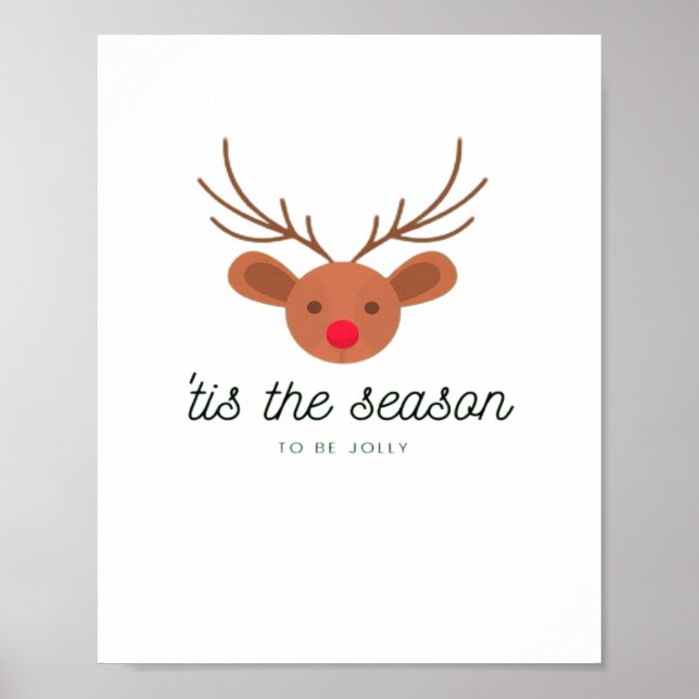 Tis The Season Classic Creative Art Poster (Front)