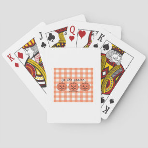 Tis The Season Classic Funny Design Playing Cards
