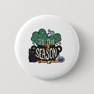 Tis The Season Classic Minimal Simple 6 Cm Round Badge