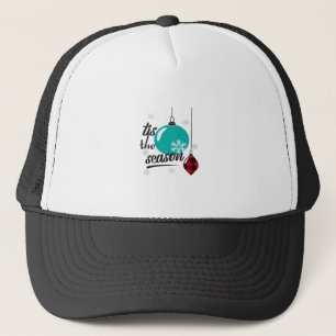 Tis The Season Classic Retro Clean Trucker Hat