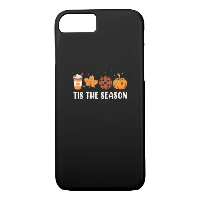Tis The Season Coffee Fall Pickleball And Hallowee Case-Mate iPhone Case (Back)