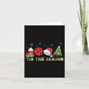 Tis The Season Coffee Fall Picklebyll And Santa  Card