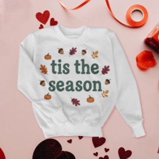 Tis the Season Cosy Fall Pumpkin Spice Princess Sweatshirt