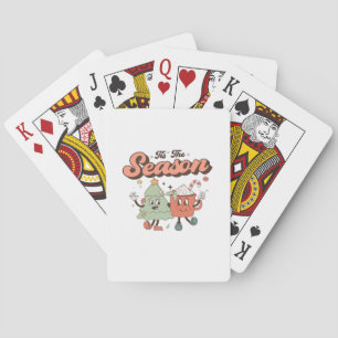 Tis The Season Creative Style Cute Design Playing Cards