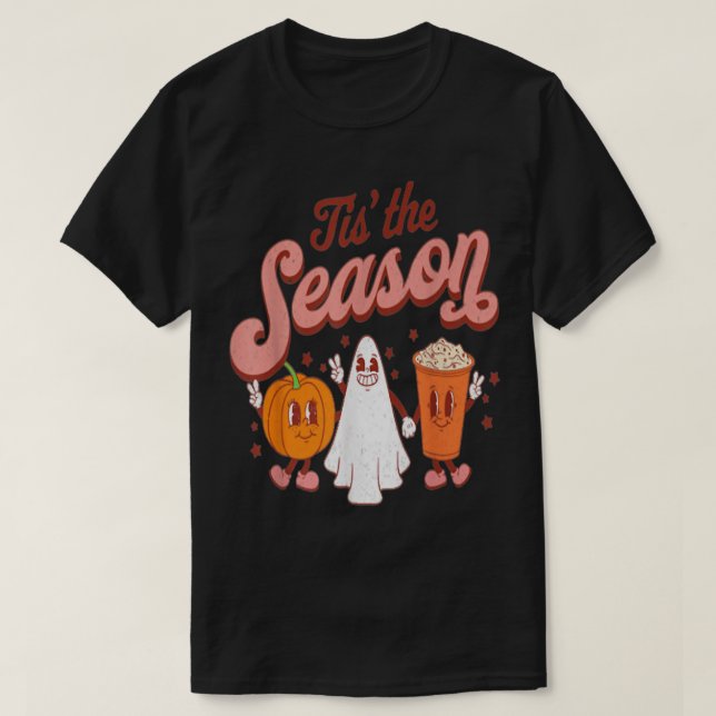 ‘Tis The Season Fall Design 1 T-Shirt (Design Front)