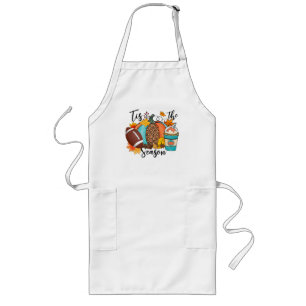 'Tis The Season – Fall, Football & Pumpkin Spice Long Apron