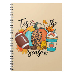 'Tis The Season – Fall, Football & Pumpkin Spice Notebook
