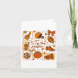 Tis The Season Fall Thanksgiving Pumpkin Spice Foo Card