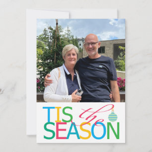 Tis the Season Flat Holiday Card