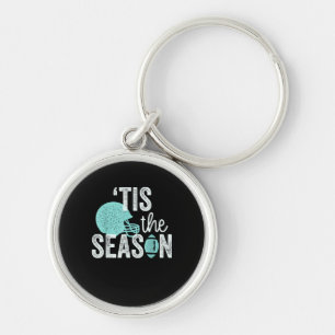 Tis The Season Football Family I Heart Football Se Key Ring