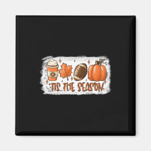 Tis The Season Football Football Fall Thanksgivin Magnet