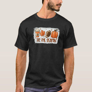 Tis The Season Football  Football Fall Thanksgivin T-Shirt