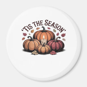 Tis The Season Football Magnet