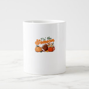 Tis The Season Football Mug Autumn Design