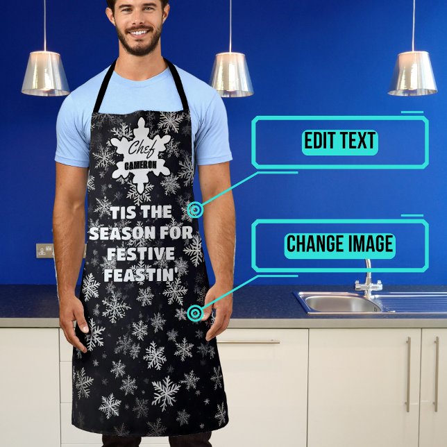 Tis the Season for Festive Feastin Apron (Please enjoy our design and see the others in the collection.)