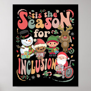Tis The Season For Inclusion Christmas Sped Teache Poster
